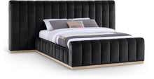 Load image into Gallery viewer, Amara - Velvet Upholstered Bed