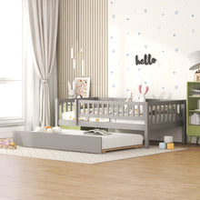 Load image into Gallery viewer, Multifunctional Wooden Daybed Bed