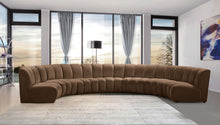 Load image into Gallery viewer, Infinity - 7 Piece Modular Sectional - Brown
