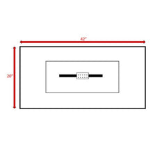 Load image into Gallery viewer, Lightweight Design Propane / Natural Gas Fire Pit Table
