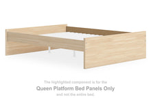 Load image into Gallery viewer, Onita - Queen Platform Bed Panels - Natural