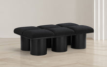 Load image into Gallery viewer, Pavilion - 6 Piece Modular Bench With Black Base
