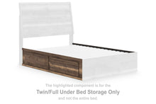Load image into Gallery viewer, Chirason - Twin/Full Under Bed Storage - Brown
