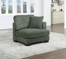 Load image into Gallery viewer, U256 - Right Chair With Pillow - Green