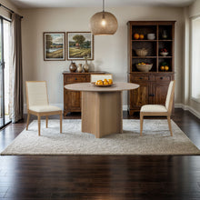 Load image into Gallery viewer, Corvina - Square Oak Veneer Dining Table