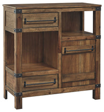 Load image into Gallery viewer, Roybeck - Accent Cabinet - Light Brown / Bronze