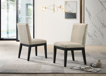 Load image into Gallery viewer, Jasper - Contemporary Fabric 19" Dining Chair (Set of 2)