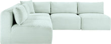Load image into Gallery viewer, Shaggy - 5 Piece Modular Corner Armless Sectional