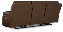 Load image into Gallery viewer, Vonryan - Power Reclining Sofa With Adj Headrest - Tobacco