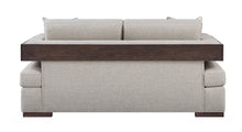 Load image into Gallery viewer, Niamey - Loveseat With 2 Toss Pillows - Walnut