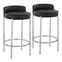 Load image into Gallery viewer, Chloe - Contemporary Counter Stool (Set of 2)