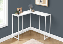 Load image into Gallery viewer, Corner Accent Console Table For Entryway, Unique L-Shaped Design