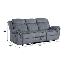 Load image into Gallery viewer, Zubaida - Two Tone 3 Piece Recliner Living Room Set
