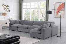 Load image into Gallery viewer, Comfy - 5 Piece Velvet Modular Sectional