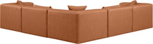 Load image into Gallery viewer, Cube - 5 Piece Modular Corner Sectional - Cognac
