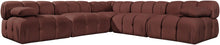 Load image into Gallery viewer, Orin - Velvet Fabric 5 Piece Modular Sectional