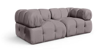 Load image into Gallery viewer, Orin - Velvet Performance Fabric Upholstered 2 Piece Modular Sofa (2 Corner Chairs)