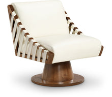 Load image into Gallery viewer, Millwin - Swivel Accent Chair With Brown Base