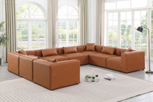 Load image into Gallery viewer, Cube - 8 Piece Modular Sectional - Cognac