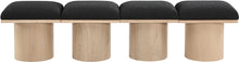 Load image into Gallery viewer, Pavilion - 4 Piece Modular Bench With Natural Base