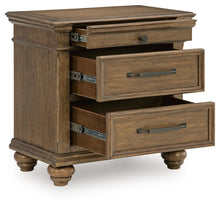 Load image into Gallery viewer, Karallin - Three Drawer Night Stand - Medium Brown