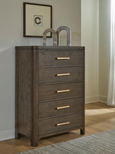 Load image into Gallery viewer, Radkin - Five Drawer Chest - Burnished Brown