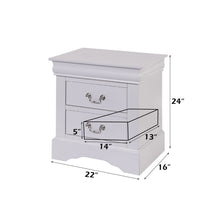 Load image into Gallery viewer, Louis Philippe III - Sleek Design Nightstand