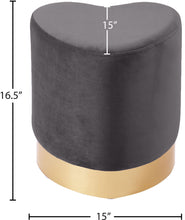 Load image into Gallery viewer, Heart - Stool Ottoman