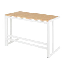 Load image into Gallery viewer, Roman - Industrial Office Desk - White / Natural