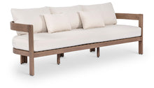 Load image into Gallery viewer, Newport - Water Resistant Fabric 86.75" Upholstered Outdoor Patio Sofa