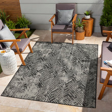 Load image into Gallery viewer, Sunshine - 5'3" X 7'3" Indoor & Outdoor Area Rug - Anthracite
