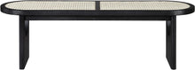 Load image into Gallery viewer, Canovia - Solid Wood And Faux Cane Bench
