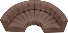 Load image into Gallery viewer, Arc - Faux Leather 4 Piece U-Shaped Modular Sofa