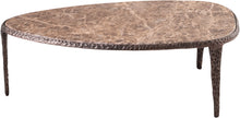 Load image into Gallery viewer, Gild - Aluminum Base And Genuine Marble Top Table - Bronze Finish