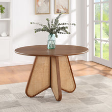 Load image into Gallery viewer, Butterfly - Solid Wood And Natural Cane Table