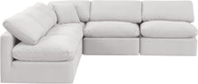 Load image into Gallery viewer, Indulge - Velvet 5 Piece Modular Corner Armless Sectional