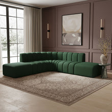 Load image into Gallery viewer, Arc - Boucle Fabric 6 Piece Corner Modular Sofa