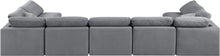 Load image into Gallery viewer, Indulge - Velvet 7 Piece Modular U-Shaped Sectional