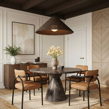 Load image into Gallery viewer, Serava - Vegan Leather Upholstered Dining Chair (Set of 2)