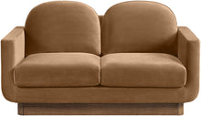 Load image into Gallery viewer, Diviento - Velvet Performance Fabric Upholstered Loveseat