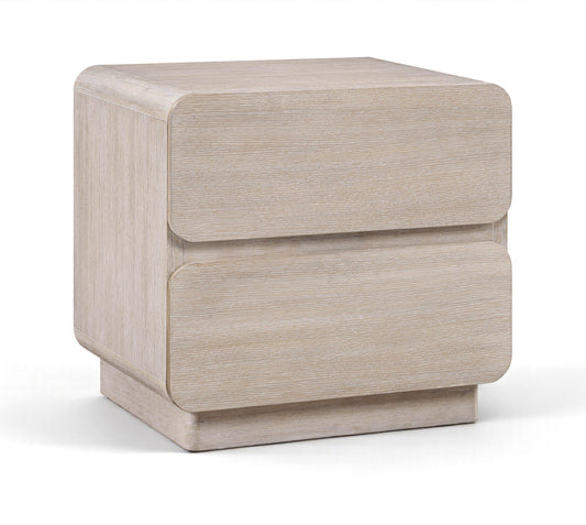 Adagio - Solid Wood And Oak Veneer Nightstand