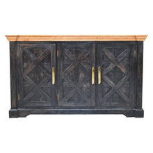 Load image into Gallery viewer, Regal - Rustic Sideboard - Black