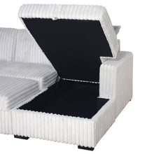 Load image into Gallery viewer, Bliss - RAF Storage Chaise - Mist Gray