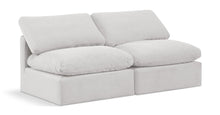 Load image into Gallery viewer, Indulge - Velvet 2 Seat Modular Armless Sofa