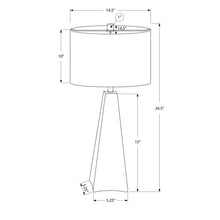 Load image into Gallery viewer, Lighting, Table Lamp, Resin, Modern - Black