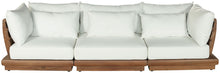 Load image into Gallery viewer, Mirella - 3 Piece Water Resistant Fabric Upholstered Outdoor Patio Modular Sofa