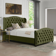 Load image into Gallery viewer, Marcella - Upholstered Shelter Headboard Bed Set
