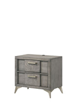 Load image into Gallery viewer, Aries - 2 Drawer Nightstand - Gray