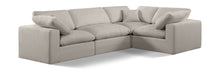 Load image into Gallery viewer, Comfy - 4 Piece Linen Fabric Modular Sectional