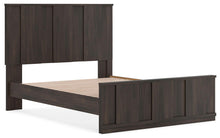 Load image into Gallery viewer, Shaehartin - Queen Panel Platform Bed - Dark Brown
